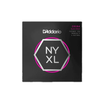 DAddario - Jeu de 8 cordes pour guitare électrique Strandberg Custom Light Nickel-Wound