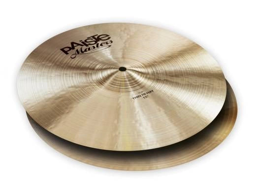 Paiste - Charleston fin Masters de 15 pouces