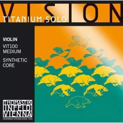 Thomastik-Infeld - Vision Titanium Solo Jeu de cordes pour violon 4/4