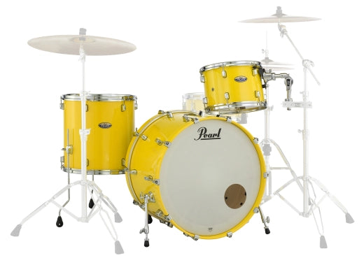 Pearl - Decade Maple, kit de 3 fûts (24, 13, 16) - Jaune uni