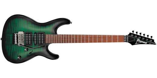 Ibanez - KIKOSP3 Guitare électrique Signature Kiko Loureiro - Transparent Emerald Burst