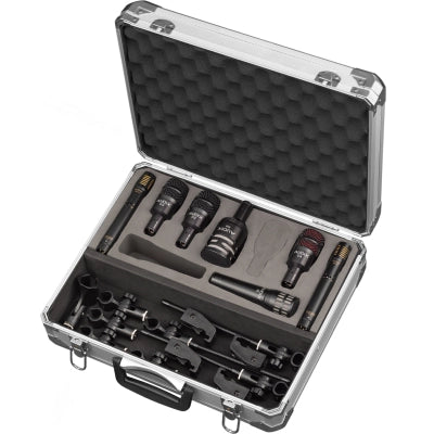 Audix - DP7 Ensemble de micros professionnels pour batterie et percussions 7 pièces avec étui