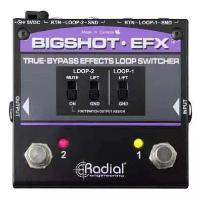 Radial - Commutateur de boucle d'effets BigShot EFX