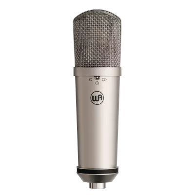 Warm Audio - WA-87jr Large-Diaphragm Transformerless FET Condenser Microphone - Nickel