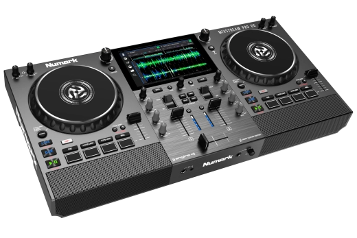 Numark - Mixstream Pro Go Contrôleur DJ autonome alimenté par batterie