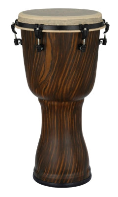 Pearl - Djembé artisanal en limba à grain droit - 12