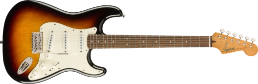Squier - Stratocaster Classic Vibe 60s, touche en laurier - Sunburst 3 couleurs