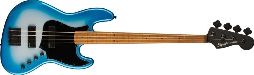 Squier - Contemporary Active Jazz Bass HH, touche en érable torréfié - Sky Burst Metallic