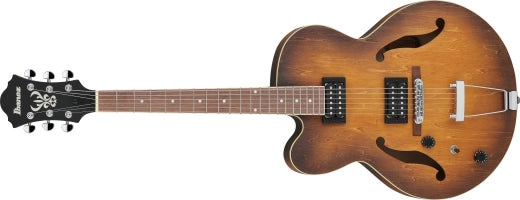 Ibanez - Guitare électrique AF Artcore 6 cordes - Tobacco Flat (gaucher)