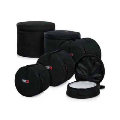 Gator - 5-Piece Padded Bag Set to Fit Standard Drum Kit