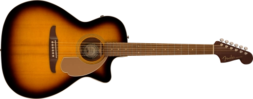 Fender - Guitare électro-acoustique Newporter Player, touche en noyer - Sunburst