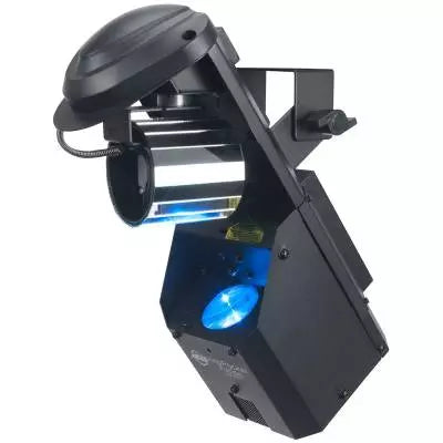 American DJ - Inno Pocket Fusion 12W Mirrored Barrel Scanner w/ Laser
