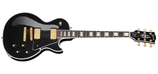 Gibson - Guitare électrique Les Paul Custom 70s avec étui rigide - Ébène