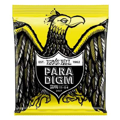 Cordes pour guitare électrique Ernie Ball Paradigm - Beefy Slinky 11-54