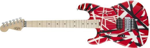 EVH - Guitare électrique Striped Series R/B/W - Gaucher