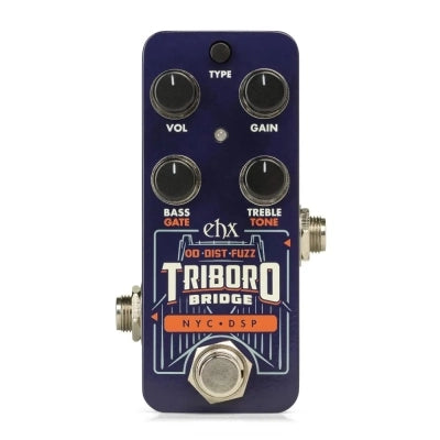 Electro-Harmonix - Pédale d'overdrive/distorsion/fuzz Pico Triboro Bridge