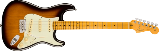 Fender - Stratocaster American Professional II 70e anniversaire, touche en érable - Sunburst bicolore