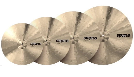 Sabian - Pack de cymbales promotionnelles Stratus (14, 16, 18, 20)