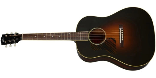 Gibson - Guitare acoustique Jumbo 1934 avec étui rigide - Vintage Sunburst (gaucher)