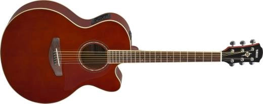 Yamaha - Guitare électro-acoustique CPX600 - Root Beer