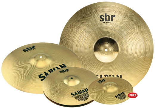 Sabian - Pack Sabian SBR avec 10 Splash gratuits