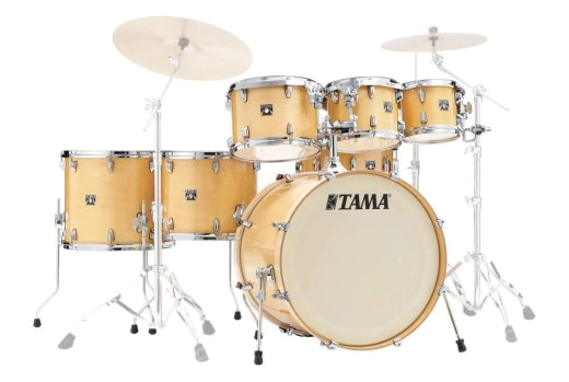Tama - Superstar Classic Coffret de 7 coquilles (22, 8, 10, 12, 14, 16, SD) - Blond naturel brillant