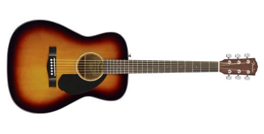 Fender - Guitare acoustique de concert CC-60S - Sunburst 3 couleurs