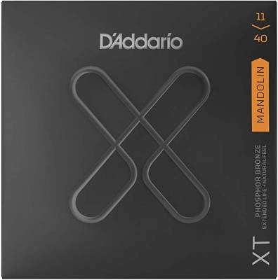 DAddario - Cordes pour mandoline XT, bronze phosphoreux moyen - 11-40