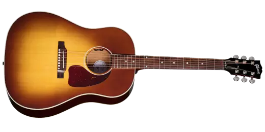 Gibson - Guitare acoustique/électrique standard J-45 avec étui rigide - Honey Burst