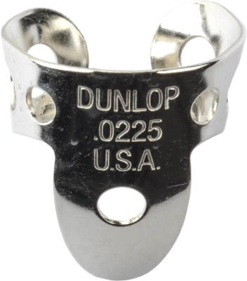 Dunlop - Onglets pour doigt et pouce en maillechort - .0225 (paquet de 5)