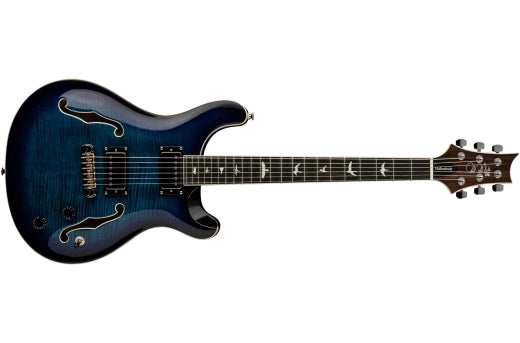 PRS Guitars - Guitare électrique SE Hollowbody II avec étui - Faded Blue Burst
