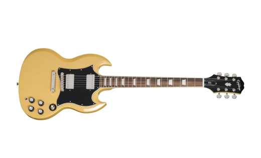 Epiphone - Guitare électrique SG Standard avec housse - Jaune TV