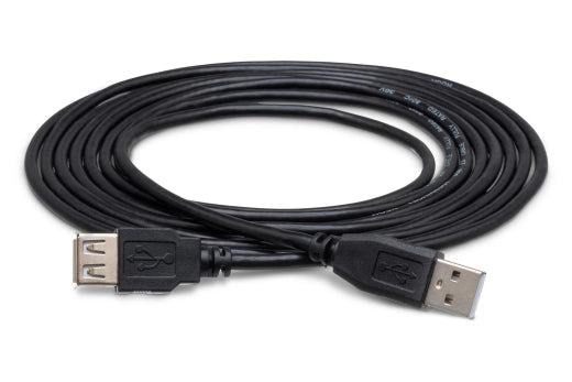 Câble d'extension USB haute vitesse Hosa - Type A vers Type A - 3 mètres