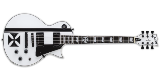 ESP Guitars - Guitare électrique LTD Iron Cross - Blanche-Neige