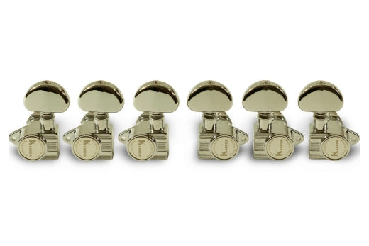 Kluson - 3 Per Side Revolution Series E-Mount Tuning Machines - Nickel