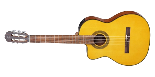 Takamine - GC1CE-NAT Classical Acoustic-Electric Guitar, Left-Handed - Natural Gloss