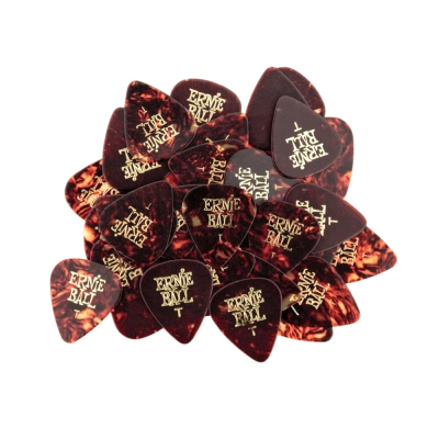 Ernie Ball - Médiators à coque fine - Paquet de 144