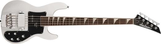 Jackson Guitars - Basse de concert série X CBXNT DX V, touche en laurier - Blanc neige