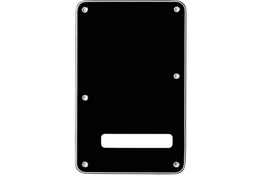 Fender - Plaque arrière de vibrato Stratocaster style moderne 3 plis - Noir/Blanc/Noir