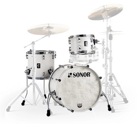 Sonor - SQ1 Kit de 3 fûts (20, 12, 14") - Blanc pur satiné