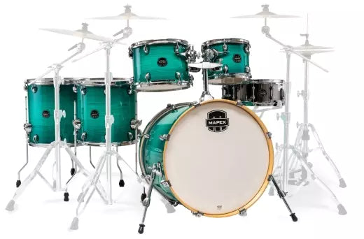 Mapex - Pack de 6 cartouches Armory (22, 10, 12, 14, 16, SD) - Jade Stone Burst