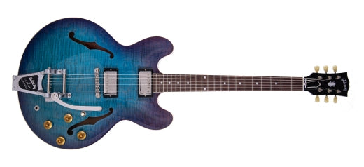 Gibson Custom Shop - ES-335 VOS figurée de 1959 avec Bigsby - Blueberry Burst