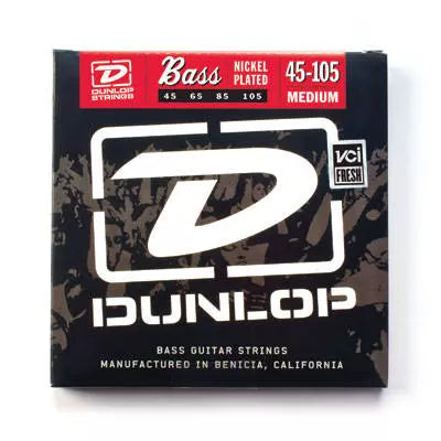 Dunlop - Cordes pour basse Medium 45-105