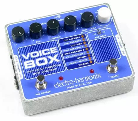 Electro-Harmonix - Boîtier vocal - Pédale Harmony/Vocodor