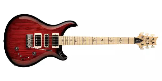 PRS Guitars - Guitare électrique Swamp Ash Special Maple avec housse - Scarlet Smokeburst