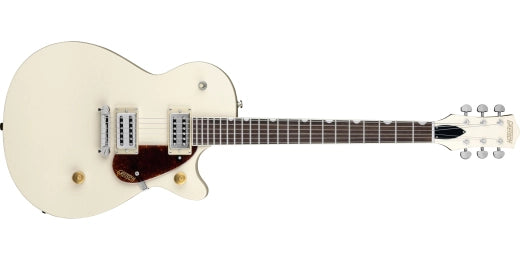 Gretsch Guitars - G2217 Streamliner Junior Jet Club BroadTron FSR, Laurel Fingerboard - White Pearl Metallic