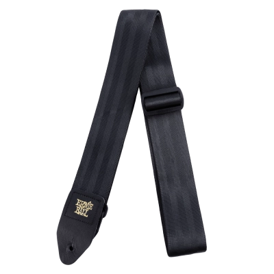 Sangle de ceinture de sécurité Ernie Ball - 2 sangles noires