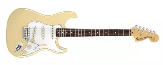 Fender - Malmsteen Stratocaster - Touche en palissandre festonné - Blanc vintage
