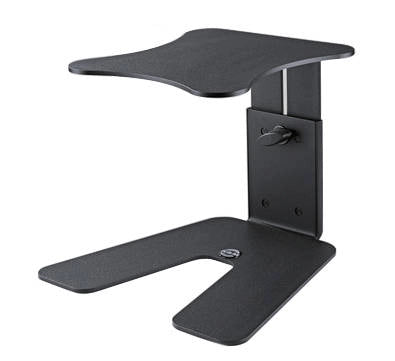 Supports K & M - Support de table réglable en hauteur pour écran - Noir