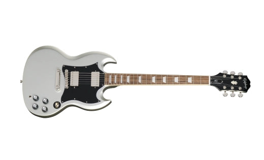 Epiphone - Guitare électrique SG Standard avec housse - Silver Mist